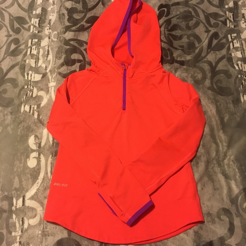 Nike Dri-fit Pullover Warm Up Jacket/ Running Top